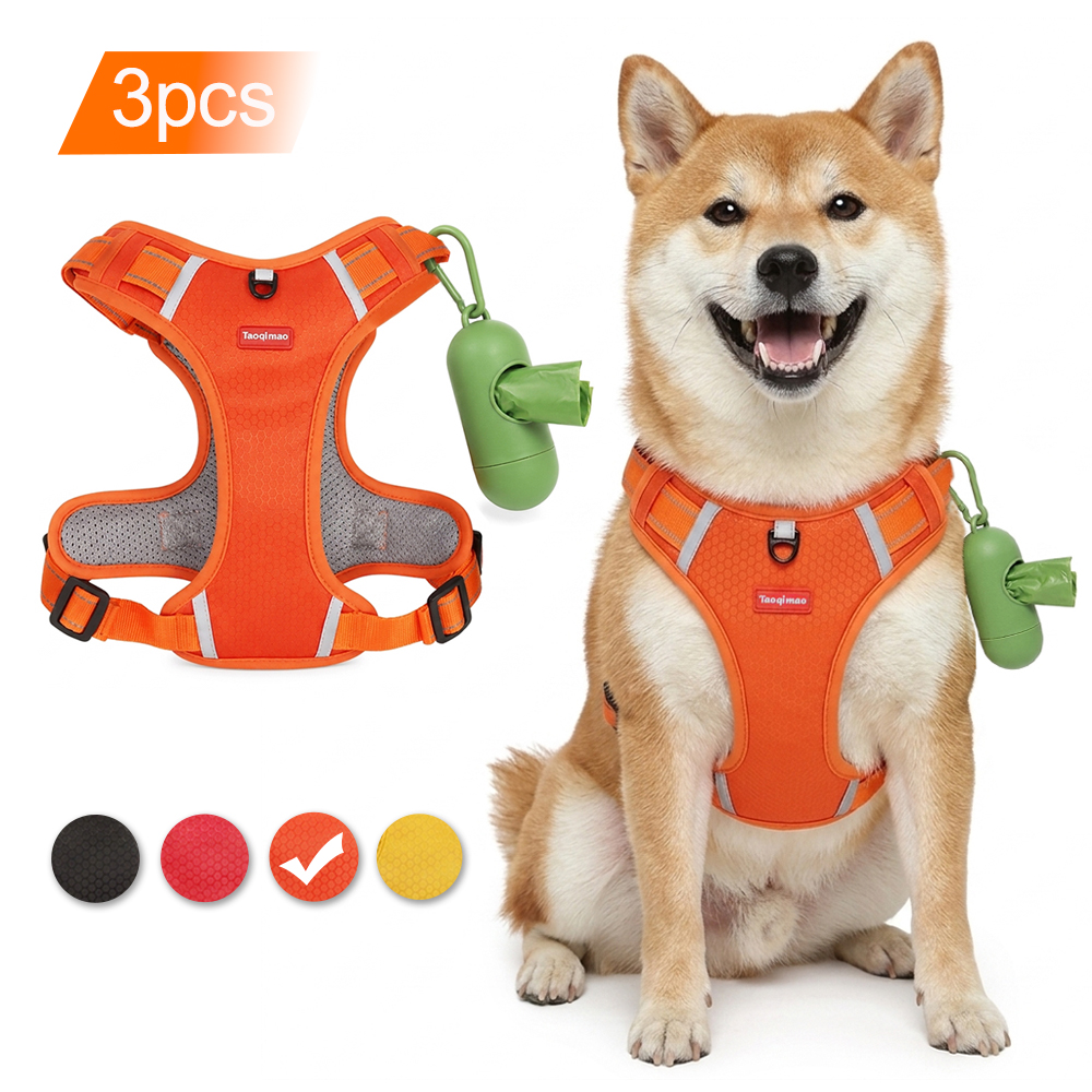 Pet Supplies Stores - Pet Dog Harness Set with Poop