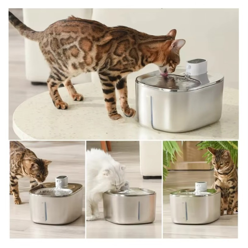 Stainless Steel Pet Water Bowl - Pet Water Fountain recensie en prijs