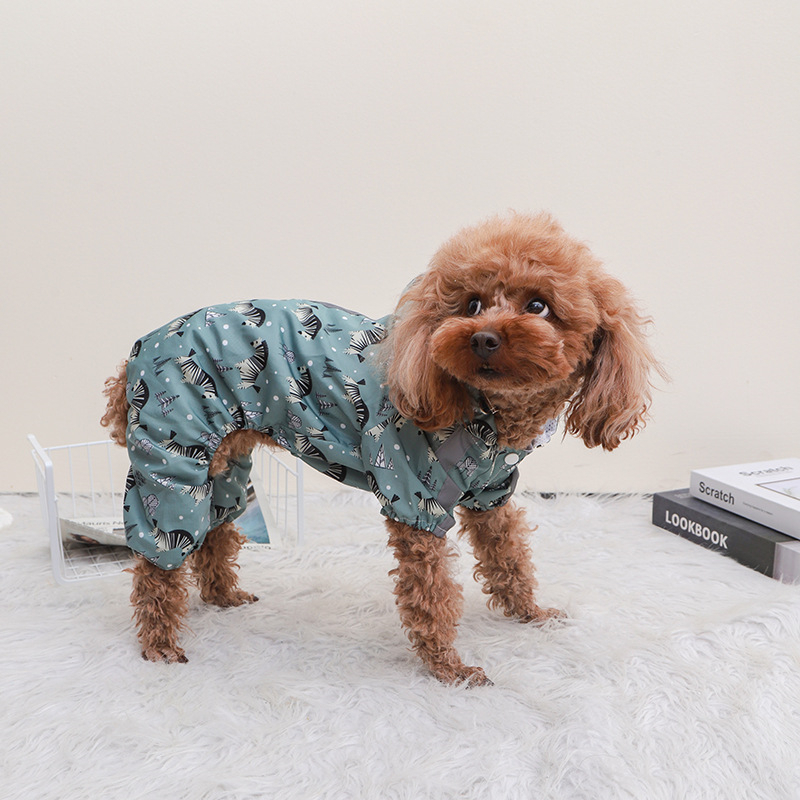 Cartoon Print Chihuahua Rainco - Dog Raincoat recensie en prijs
