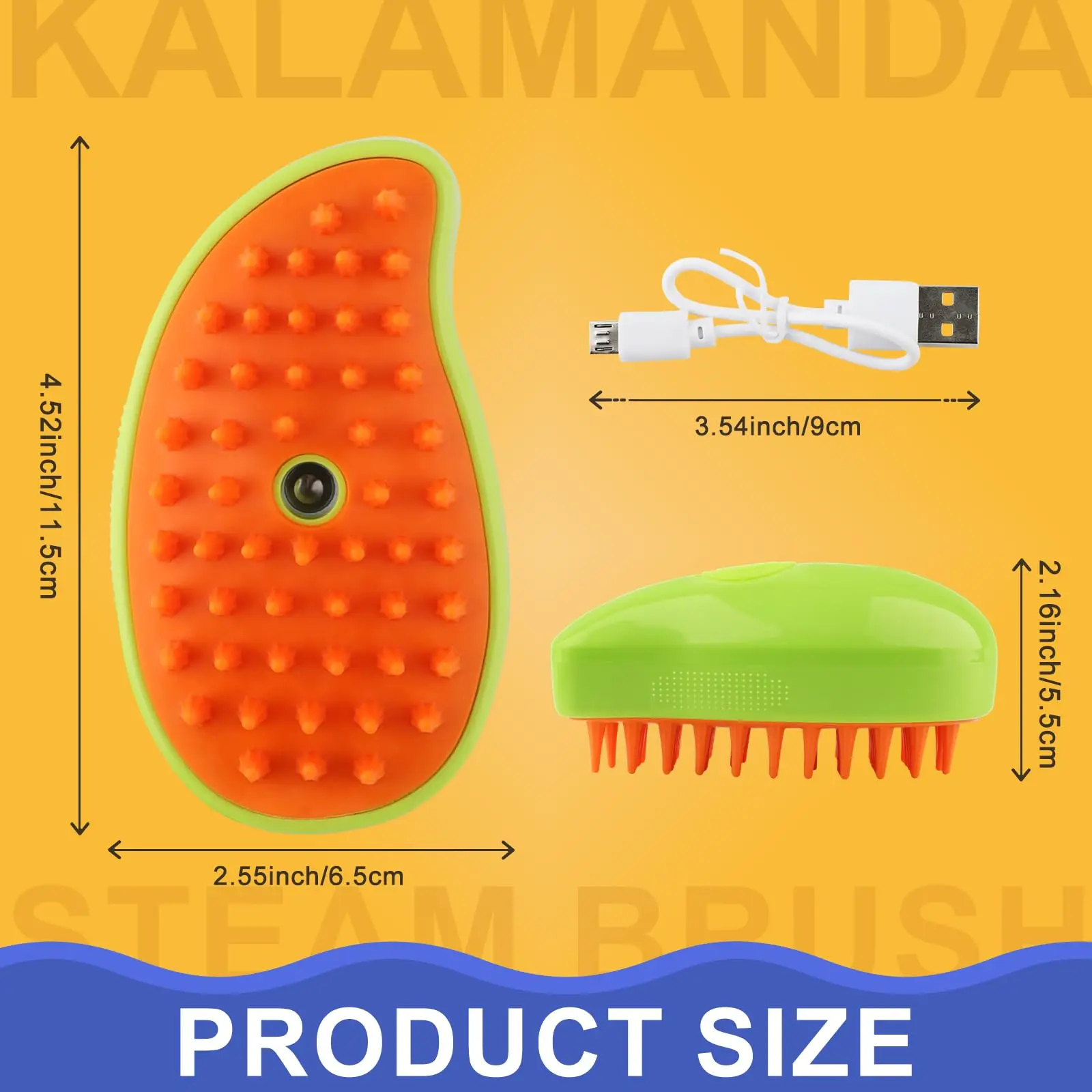 3-in-1 Steamy Brush for Pet Ca - Pet Supplies Grooming Hours recensie en prijs