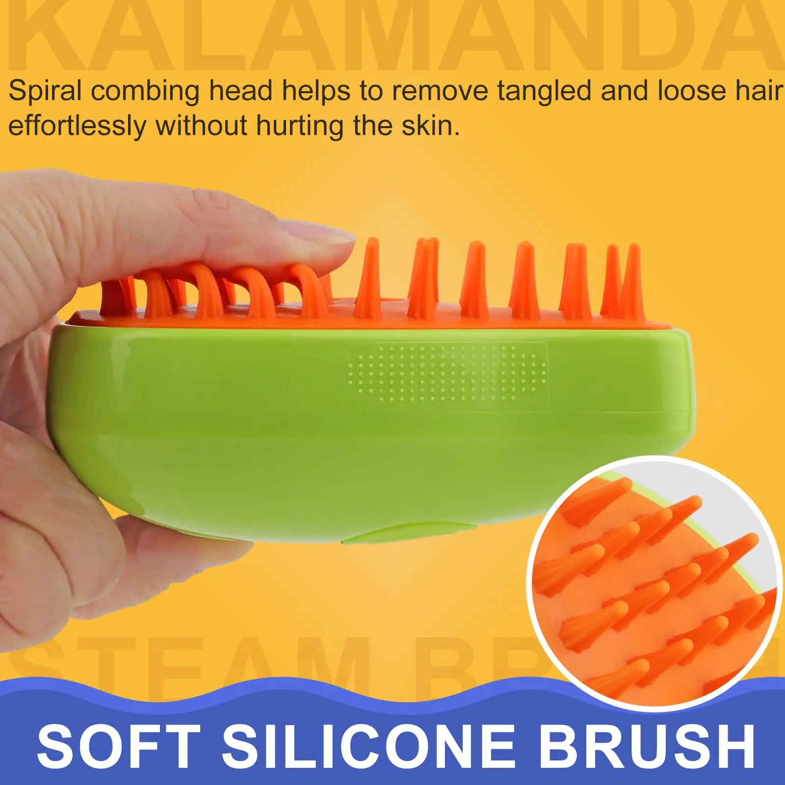 3-in-1 Steamy Brush for Pet Ca - Pet Supplies Grooming Hours recensie en prijs