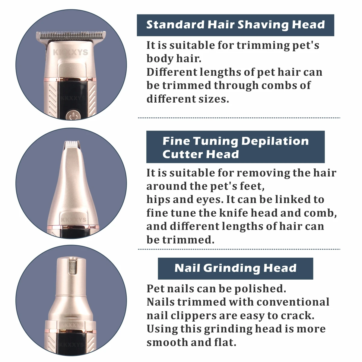 Pet Hair Trimmer 3in1 Professi - Pet Supplies Grooming Hours recensie en prijs