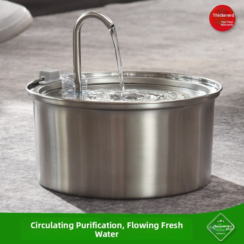 Thiened Stainl Steel  Drinking - Pet Water Fountain recensie en prijs