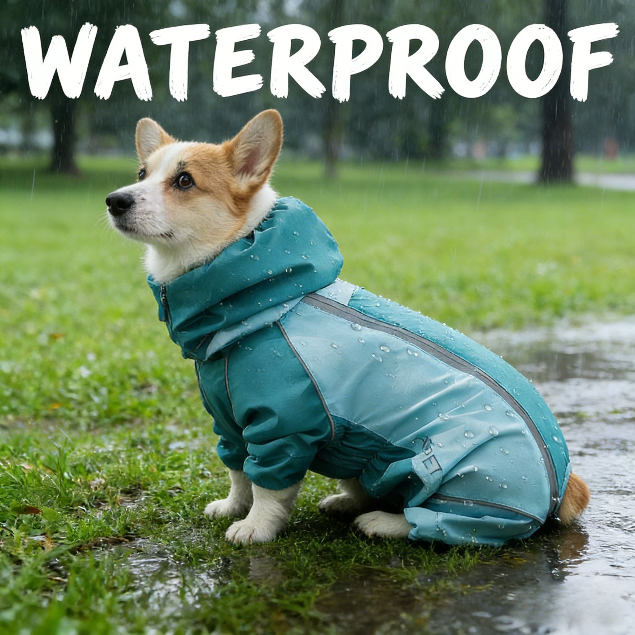 2026 Full Coverage Color Block - Dog Raincoat recensie en prijs
