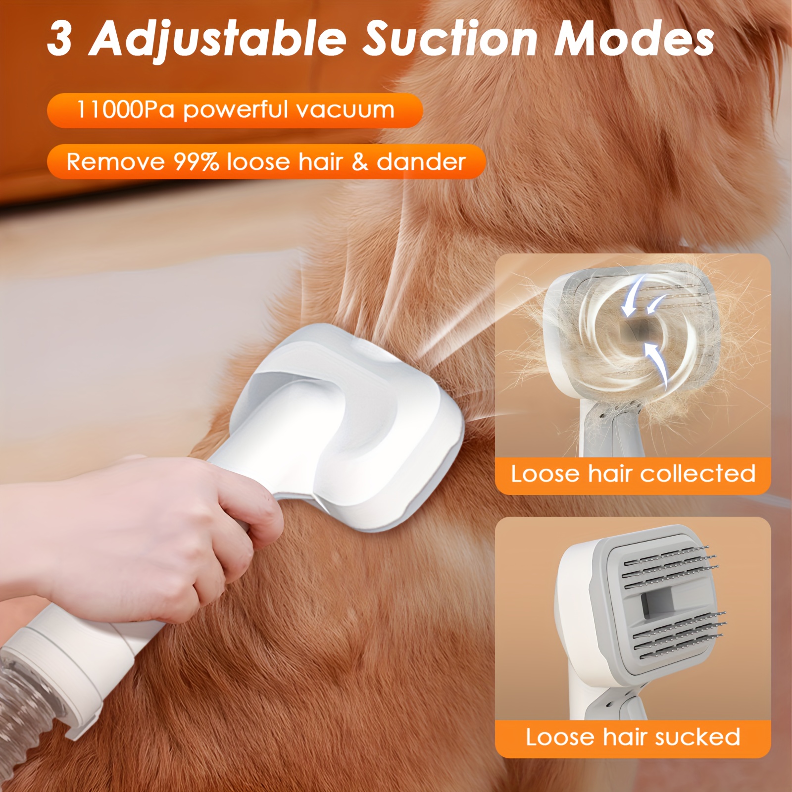 8-in-1 Dog Grooming Vacuum for - Pet Supplies Grooming Hours recensie en prijs