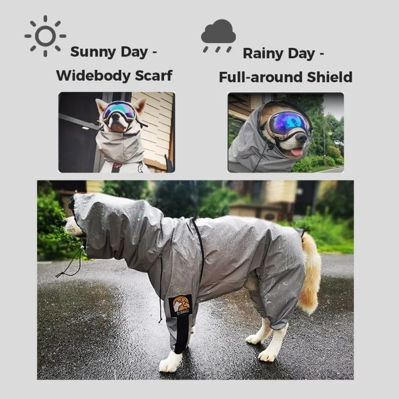 Reflective Pet Dog Jumpsuit Wa - Dog Raincoat recensie en prijs