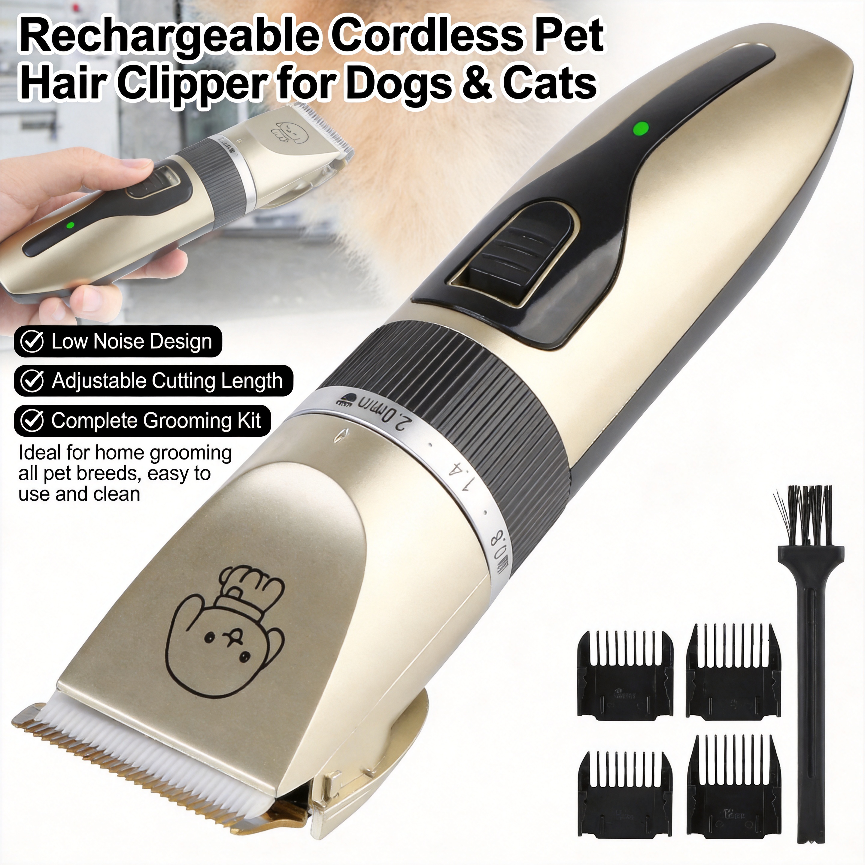 Pet Hair Clipper Haircut Trimm - Pet Supplies Grooming Hours recensie en prijs