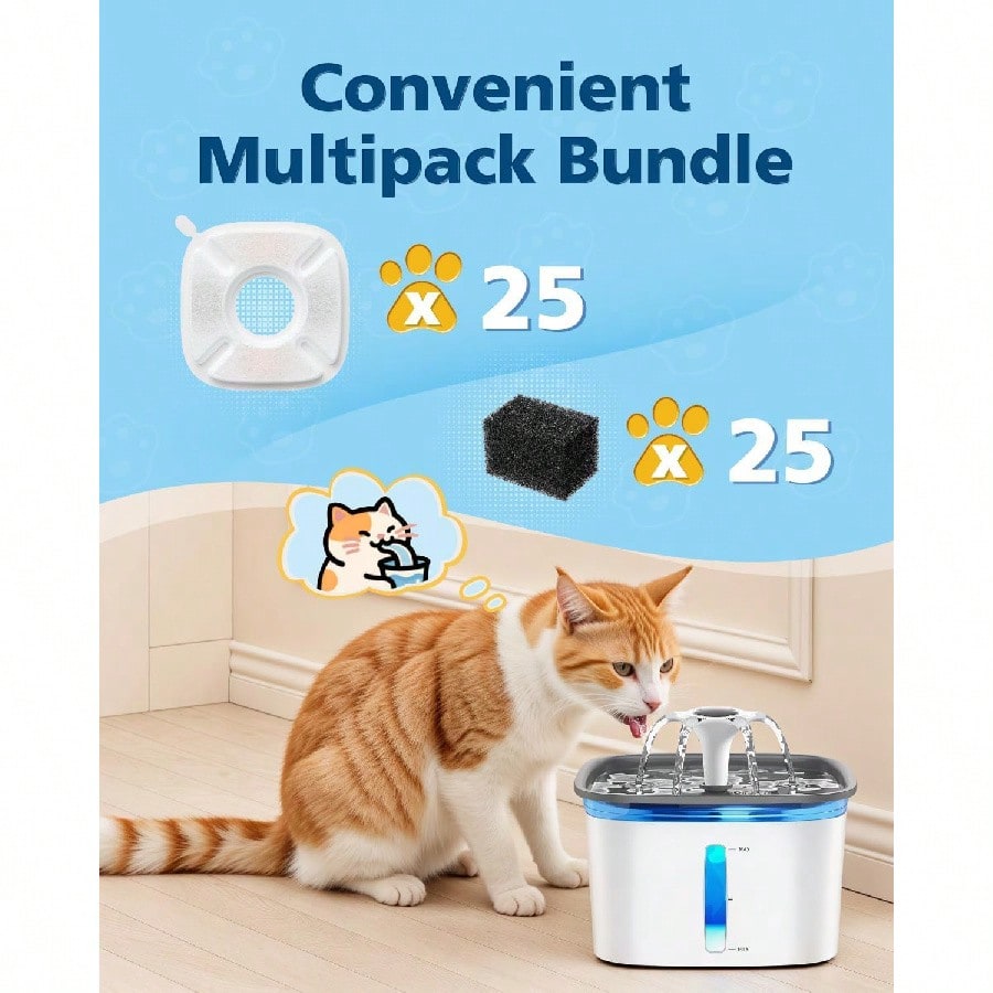 Cat Water Fountain Filters For - Pet Water Fountain recensie en prijs