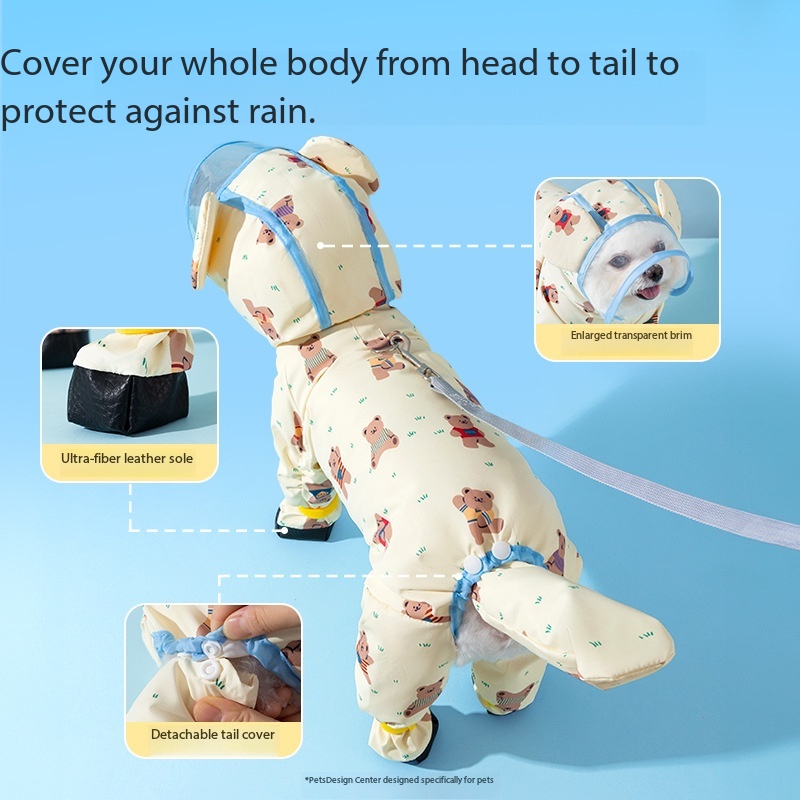 Pet Cape Costume Cartoon Dog H - Dog Raincoat recensie en prijs