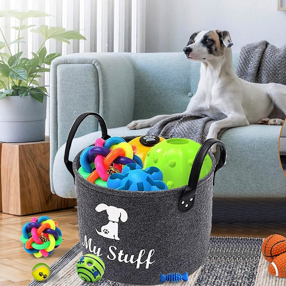 Felt Pet Toy Box Pet Toy Stora - Pet Supplies Stores recensie en prijs