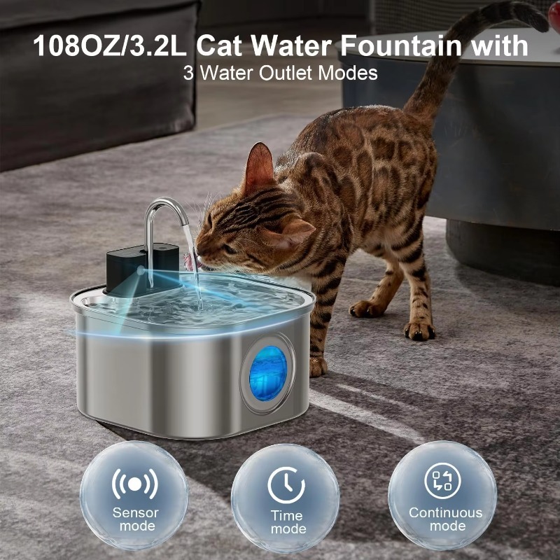 3.2L Wireless Cat Water Founta - Pet Water Fountain recensie en prijs